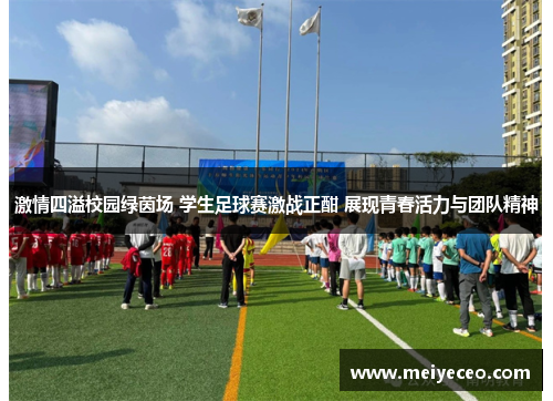 激情四溢校园绿茵场 学生足球赛激战正酣 展现青春活力与团队精神