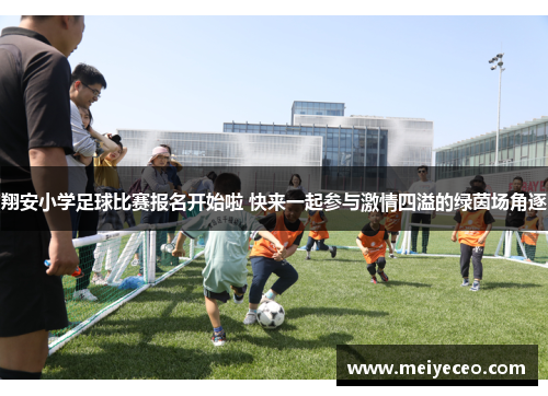 翔安小学足球比赛报名开始啦 快来一起参与激情四溢的绿茵场角逐
